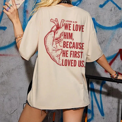 Back-Printed Faith T-Shirt for Kids