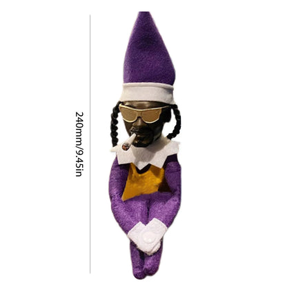 Snoop on a Stoop Christmas Elf Doll