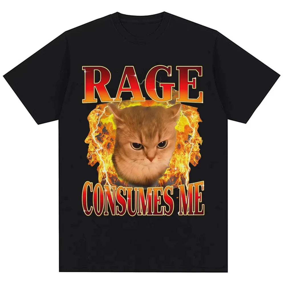 hilarious cat meme t-shirt for kids