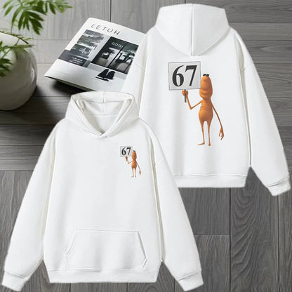 Marcus The Worm Meme Graphic Hoodie