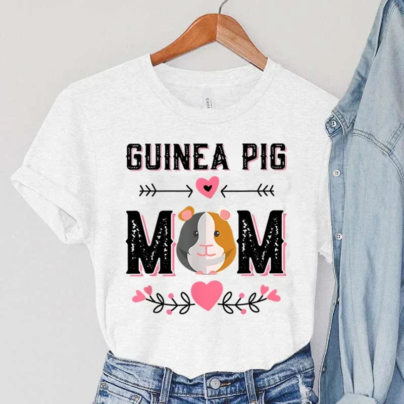 guinea pig mum t-shirt for kids