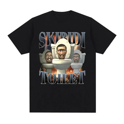 Skibidi Toilet Graphic T-Shirt for Kids