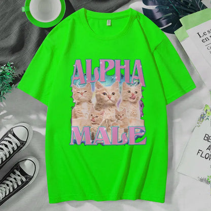 Alpha Male Meme T-Shirt for Kids