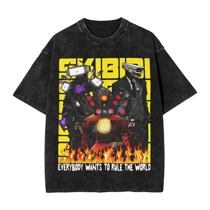 Titan TV Man Graphic T-Shirt for Kids