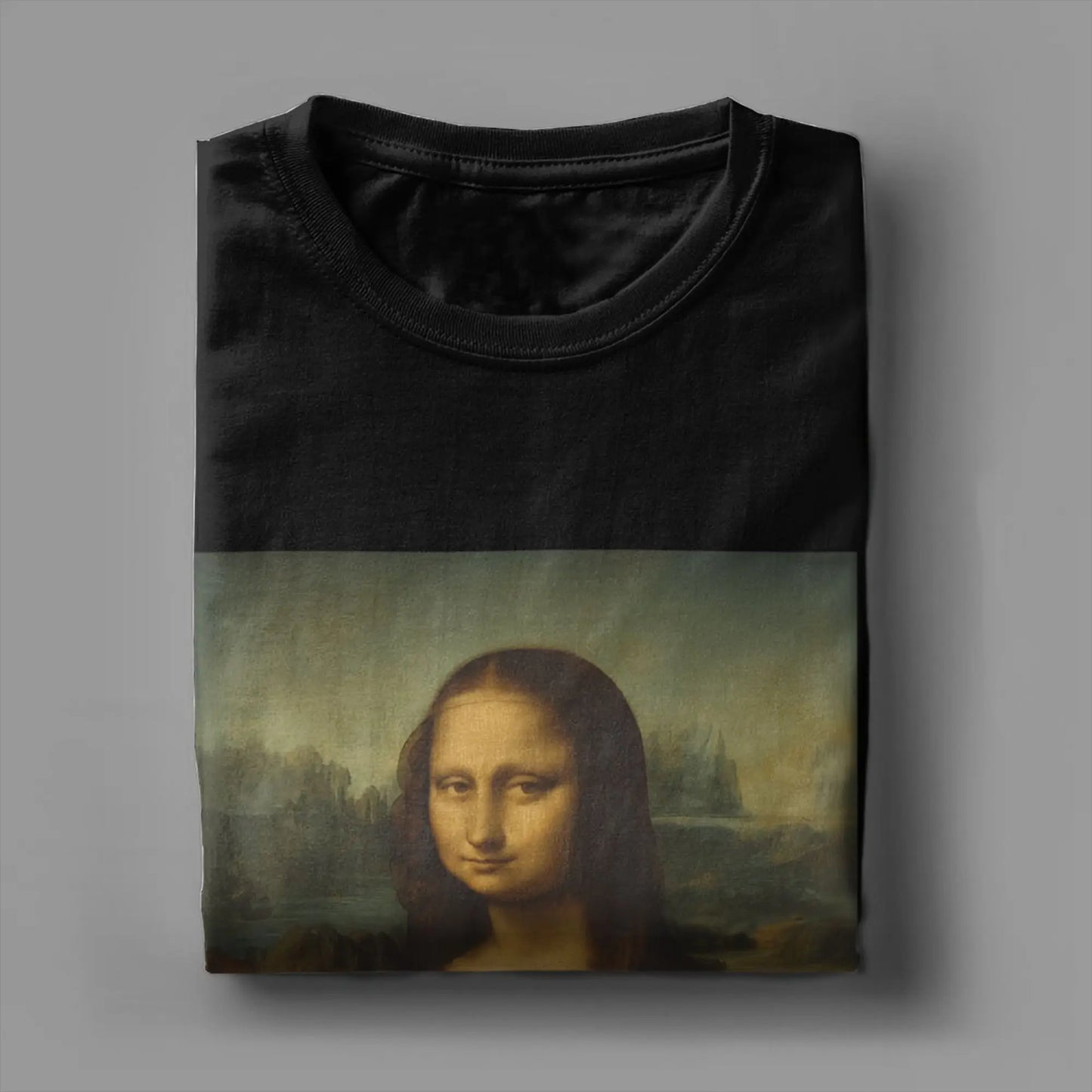 funny meme t-shirt with mona lisa design for kids