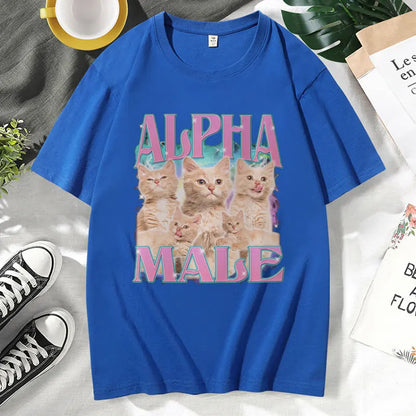 Alpha Male Meme T-Shirt for Kids