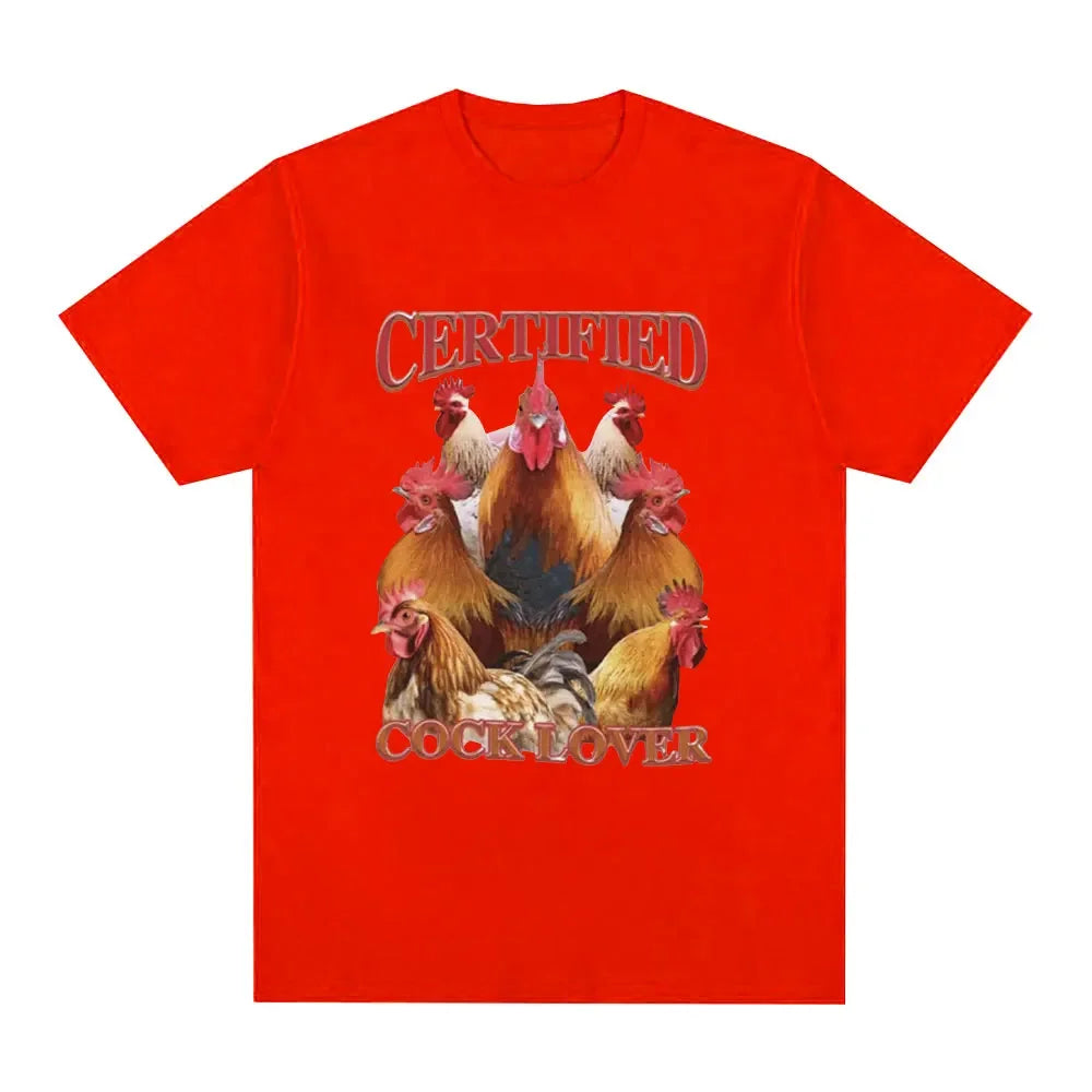 certified chicken lover t-shirt for kids