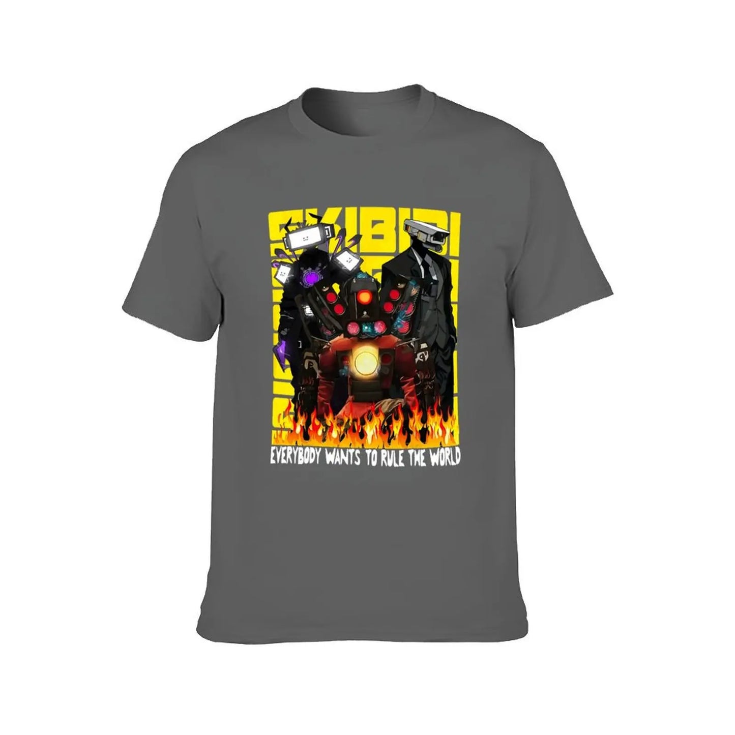 skibidi toilet tiviman t-shirt for kids