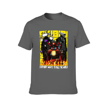 Skibidi Toilet Tiviman T-Shirt for Kids