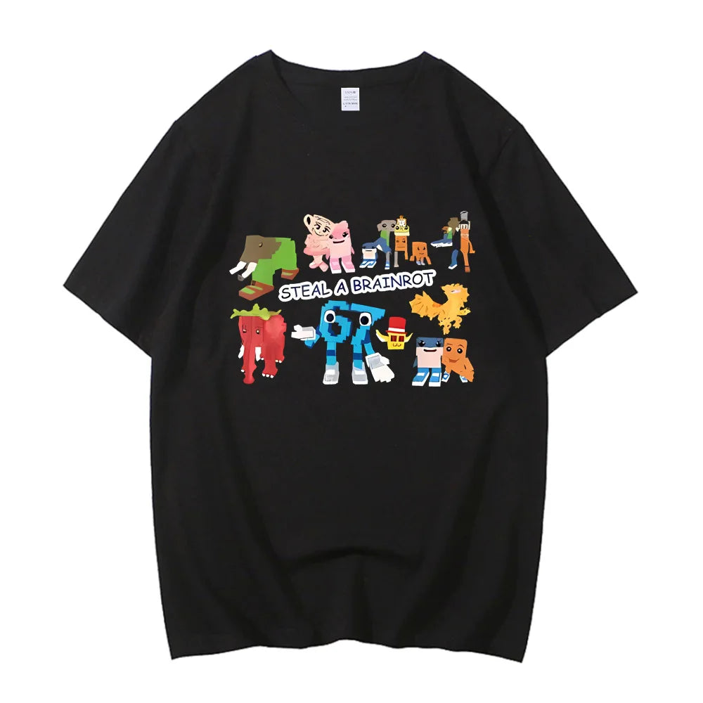 funny six seven gaming meme t-shirt for boys