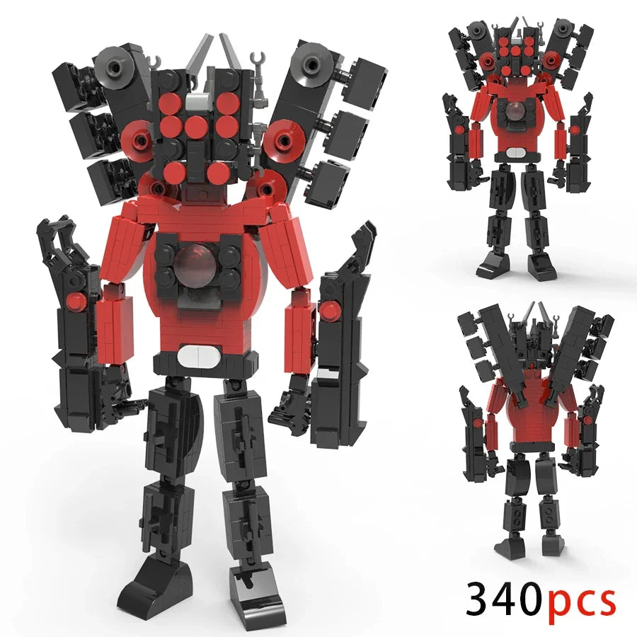 skibidi toilet building blocks toy for kids