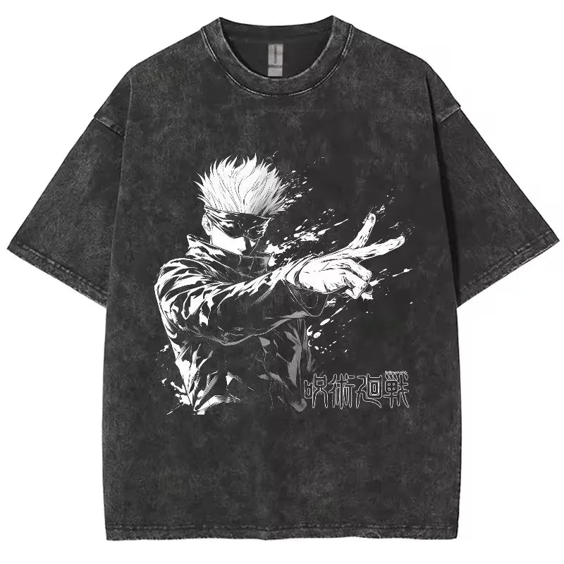 anime jujutsu kaisen gojo satoru t-shirt