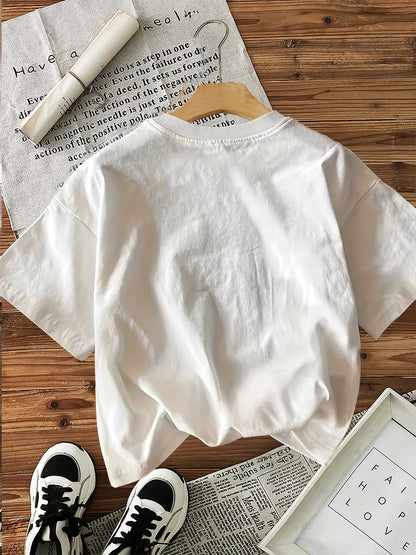 Chilli Pepper Print Short-Sleeve T-Shirt