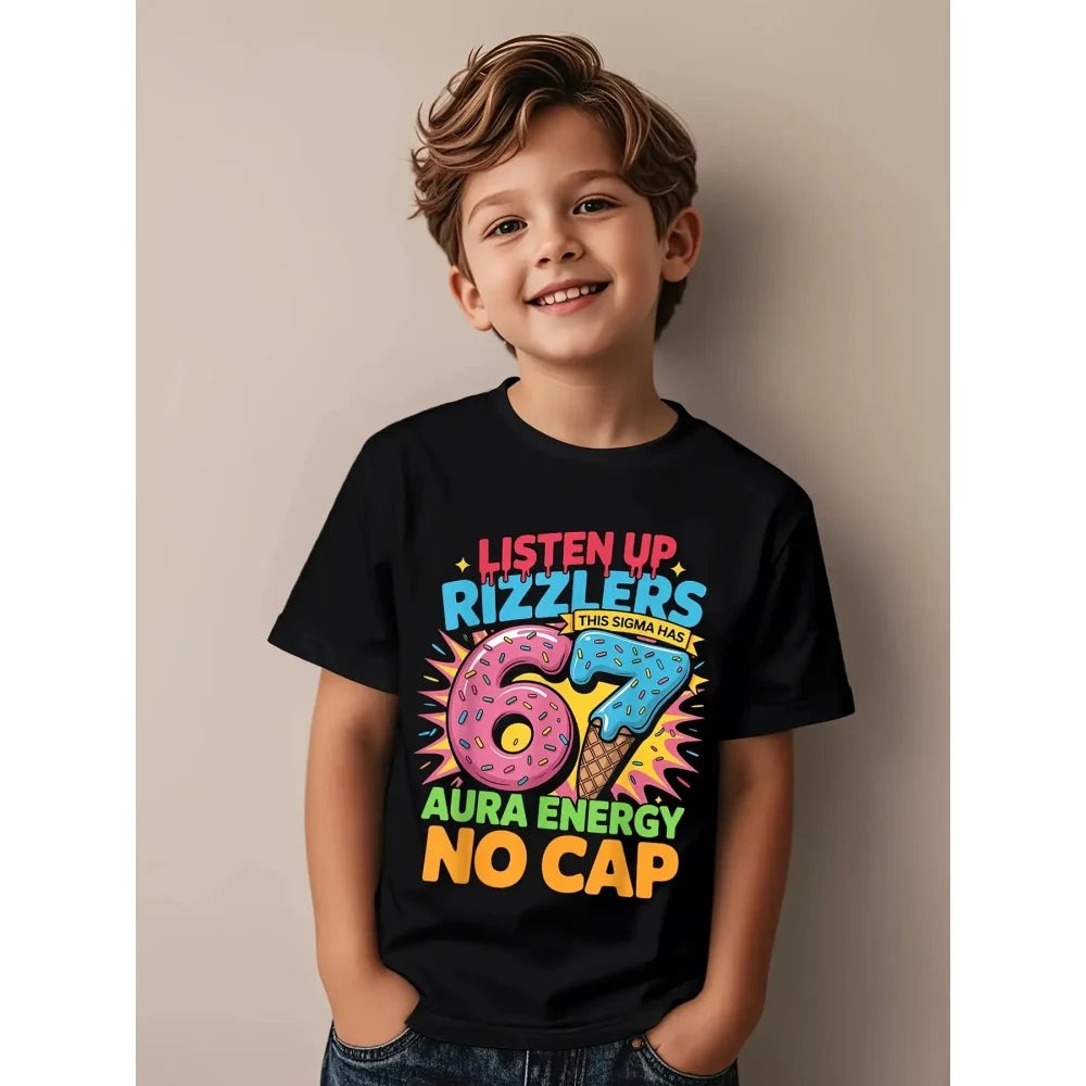 67 six seven math joke t-shirt for kids