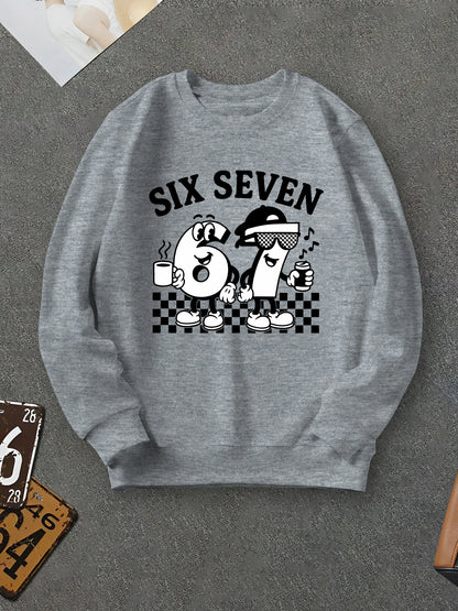 Skibidi Cartoon Hoodie - Six Seven Design