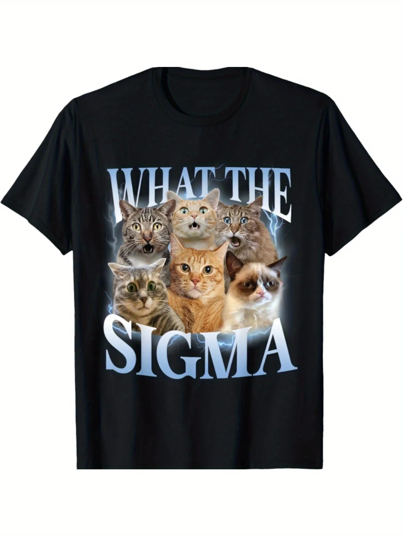 what the sigma cat meme t-shirt for kids