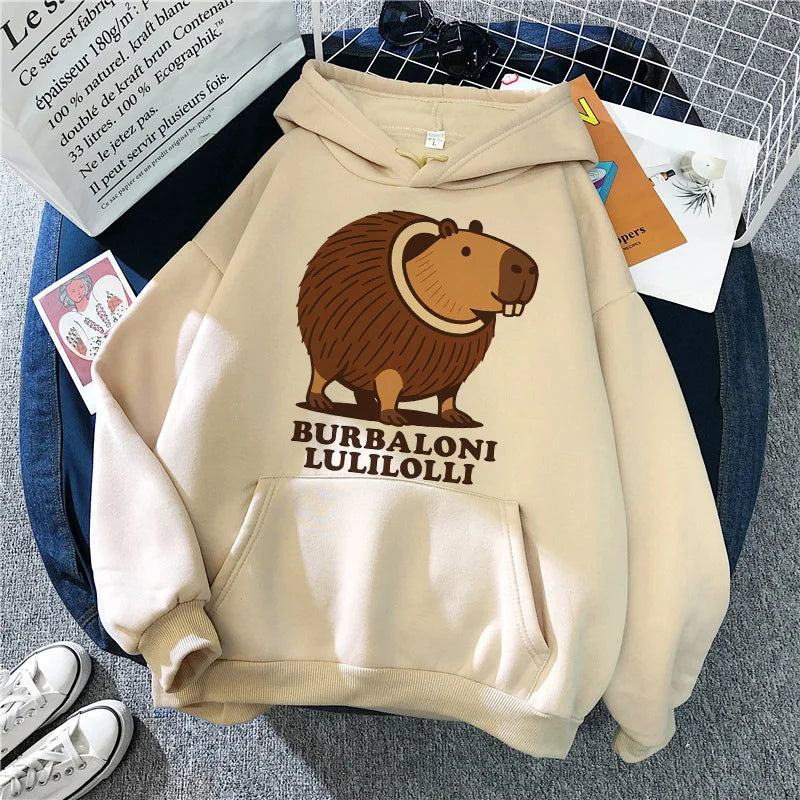 tung tung sahur graphic hoodie for kids