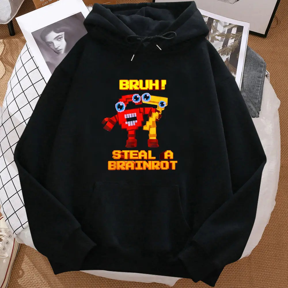 67 cartoon graphic hoodie for kids