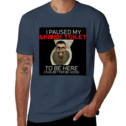 Skibidi Toilet Meme Graphic T-Shirt