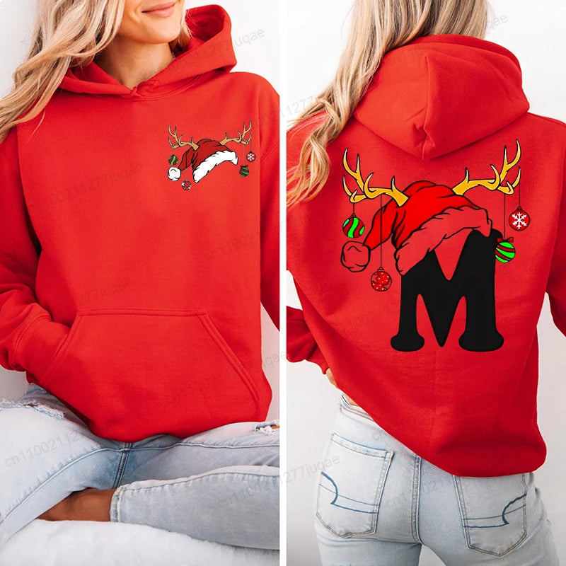 red heart print hoodie for kids