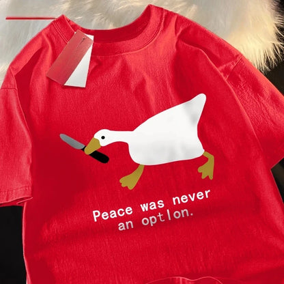 Peace Was Never An Option T-Shirt