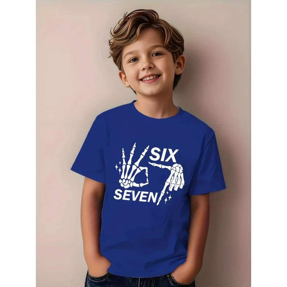 67 six seven math joke t-shirt for kids