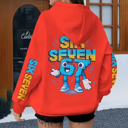 Skibidi Funny Graphic Hoodie for Kids