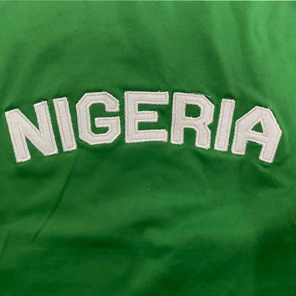Green Nigeria Graphic T-shirt for Kids