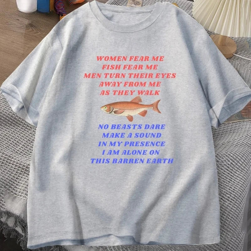funny fishing meme t-shirt for kids
