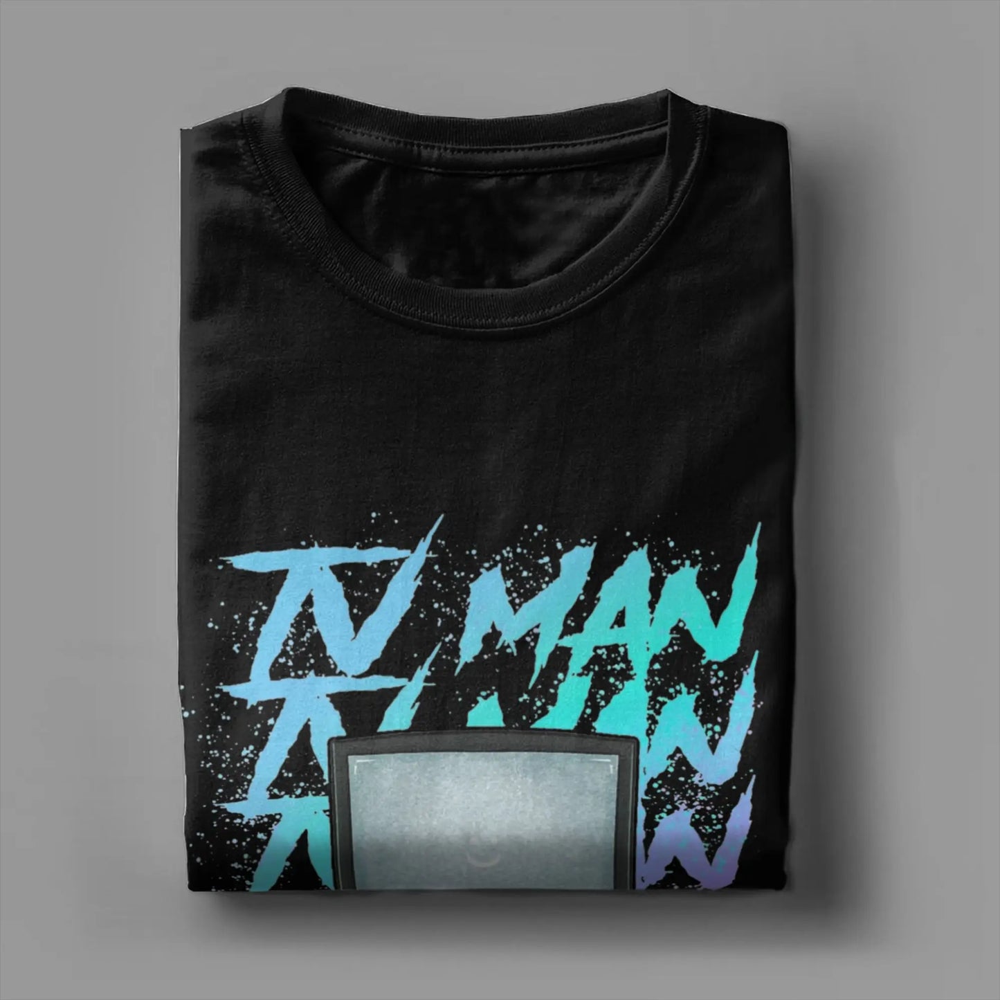 skibidi toilet tv man graphic t-shirt for kids