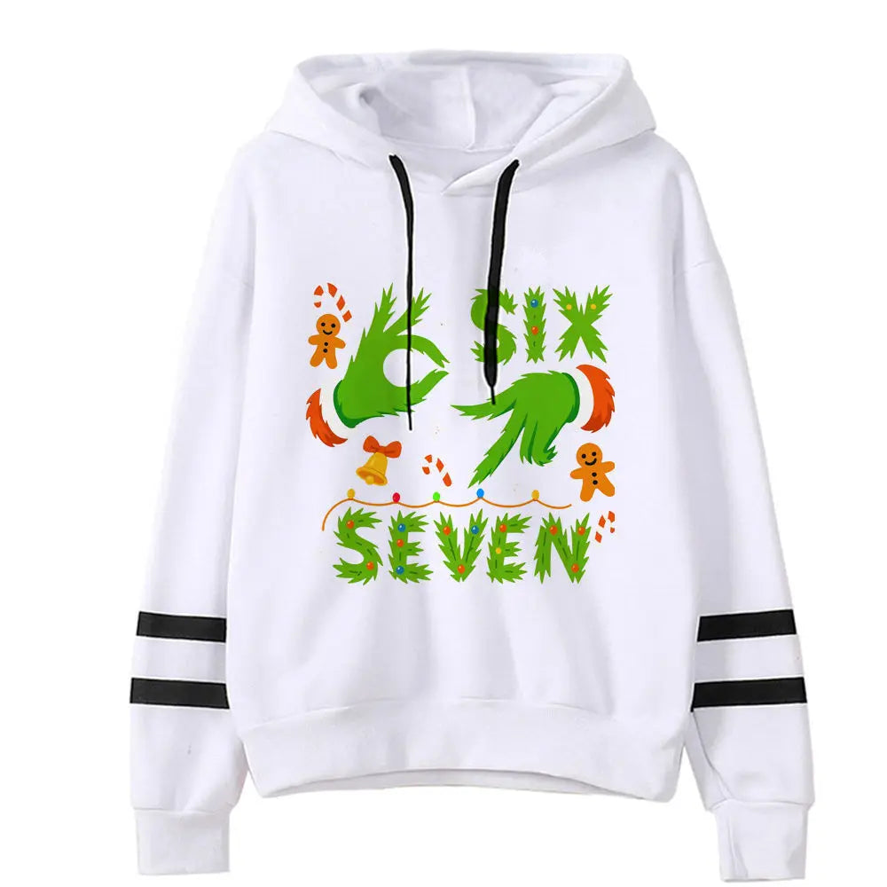 six seven graphic hoodie for kids