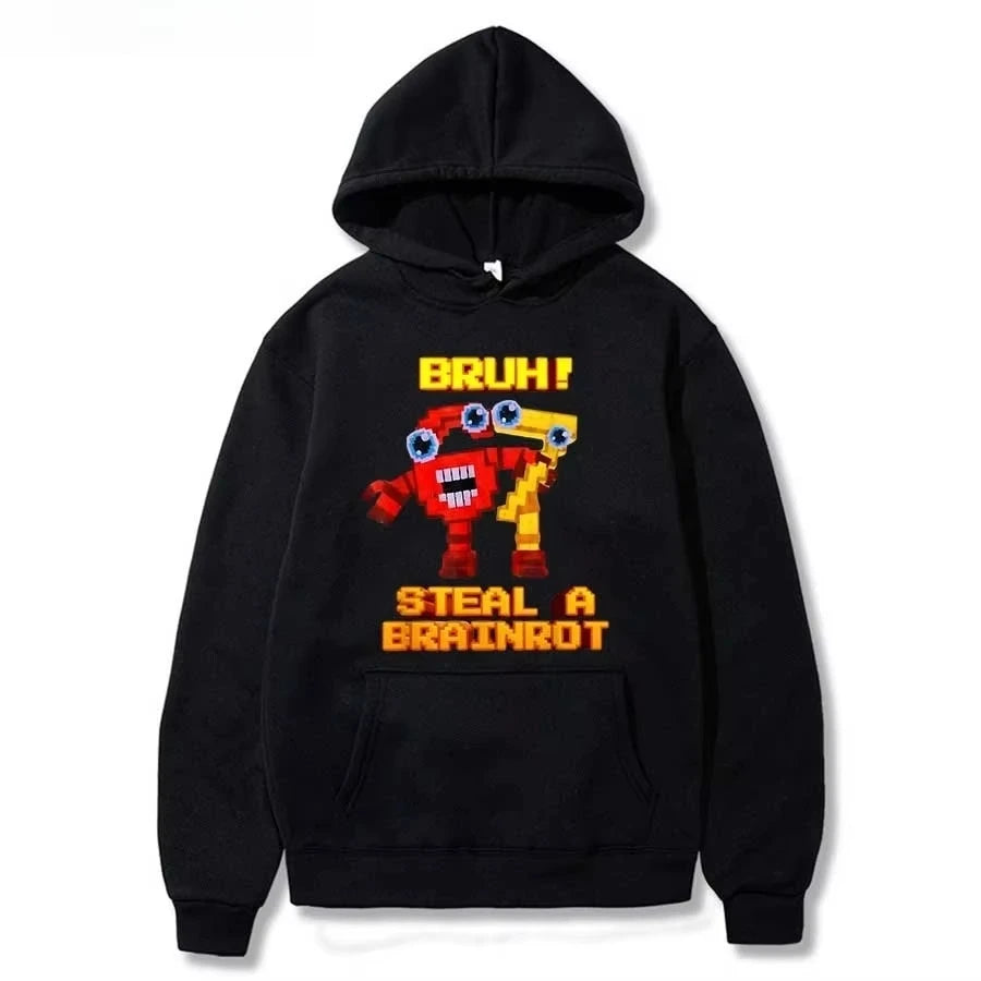 bruh 67 six seven kids hoodie