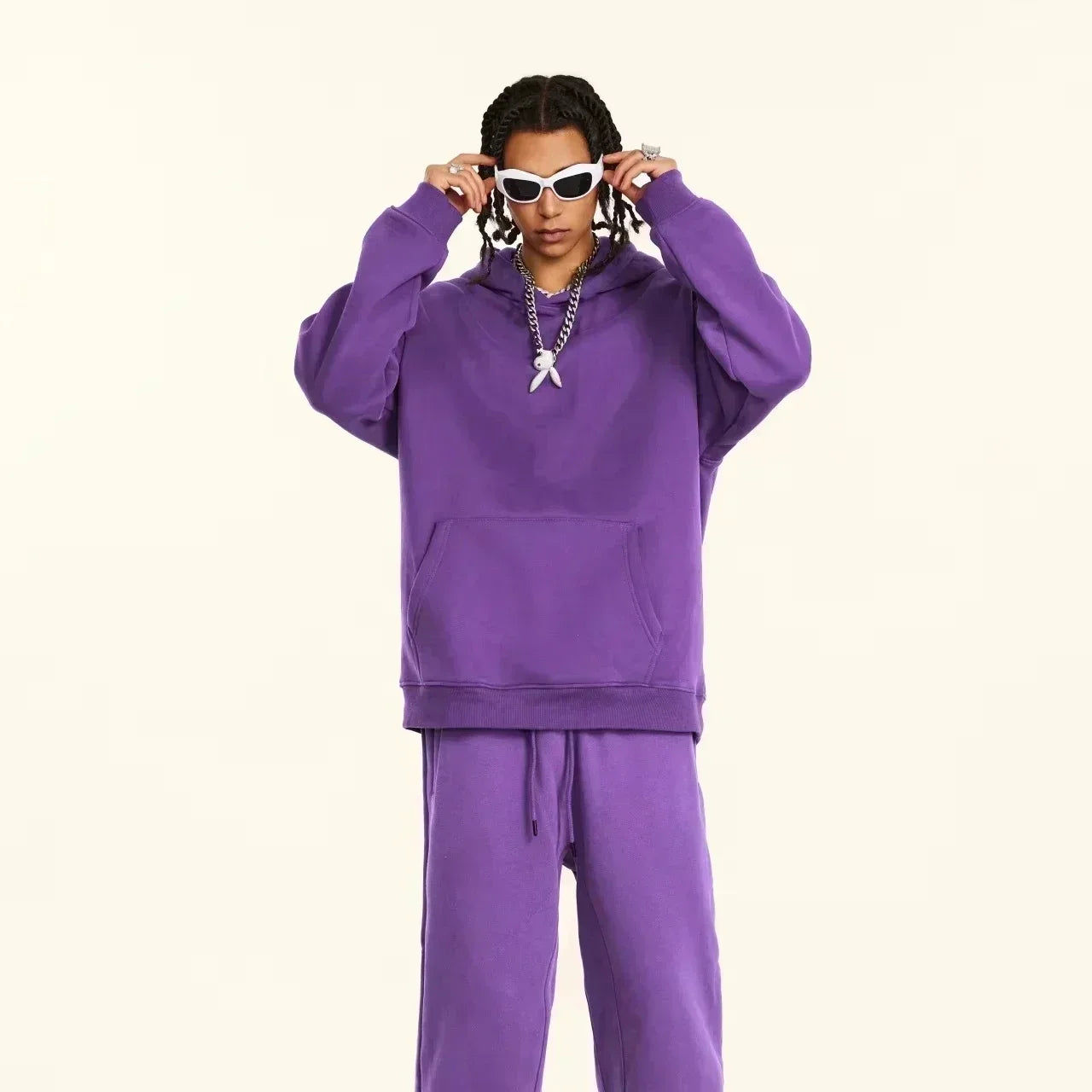 new york cartoon bear sunset hoodie for kids