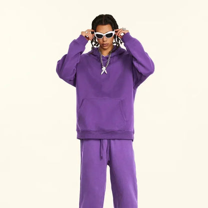 New York Cartoon Bear Sunset Hoodie for Kids