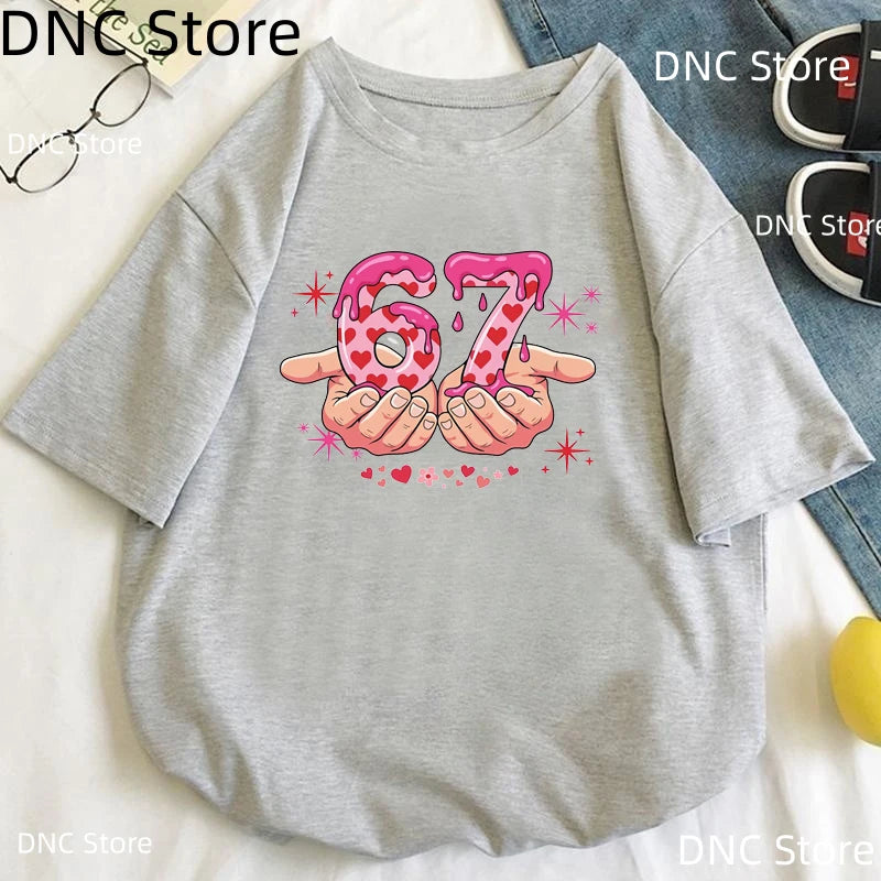 valentine's day meme 67 t-shirt for kids