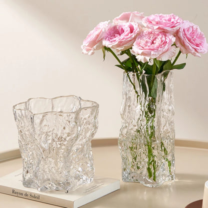 Creative Glass Vase for Kids' Room Decoration