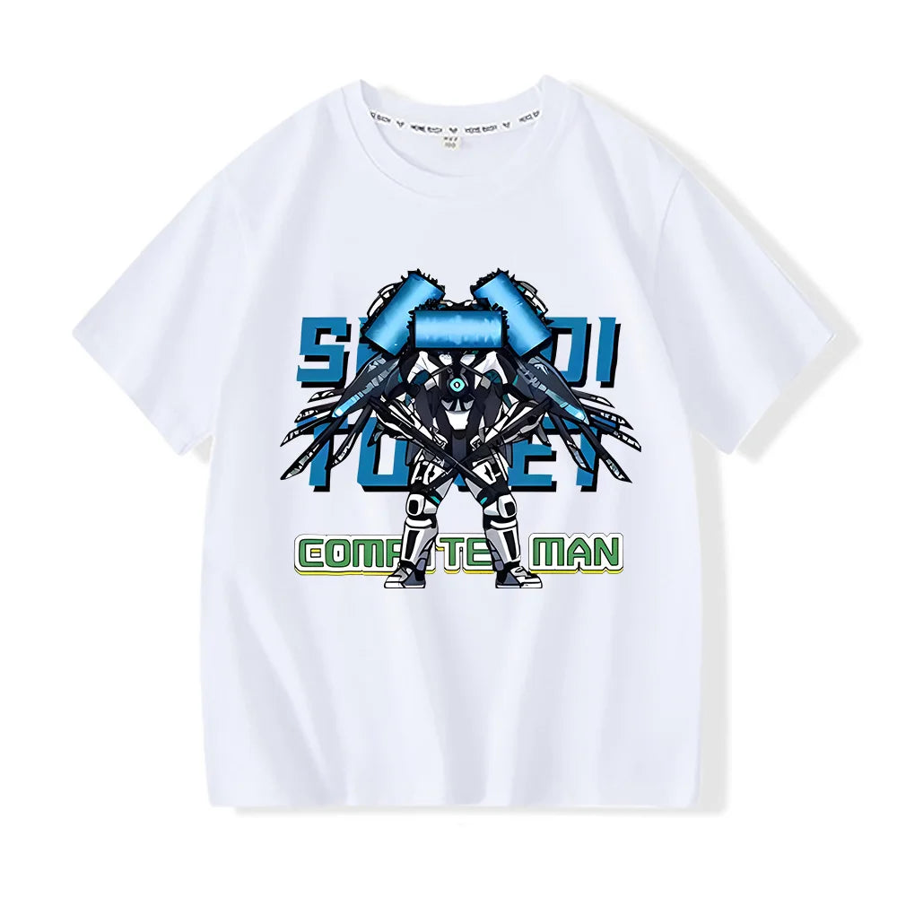 g-man skibidi toilet kids t-shirt