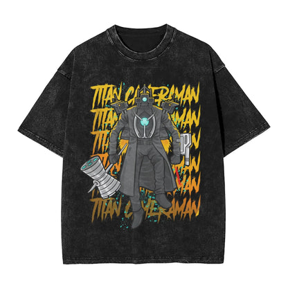 Titan TV Man Graphic T-Shirt for Kids