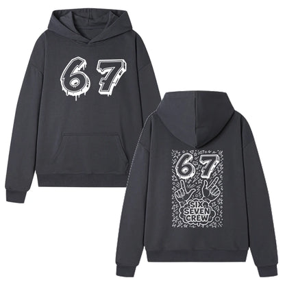 SIX SEVEN CREW Graffiti Hoodie for Kids