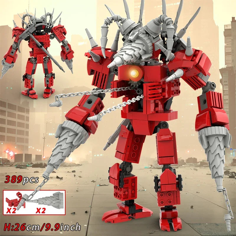 skibidi toilet building blocks toy for kids