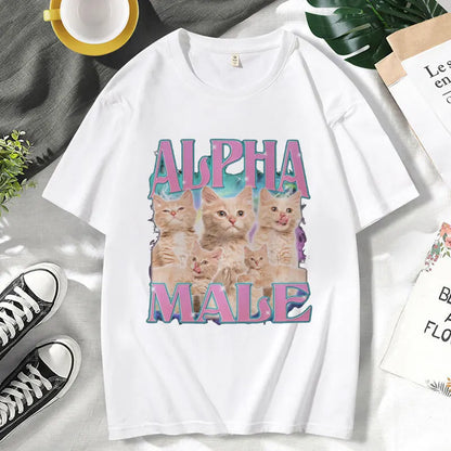 Alpha Male Meme T-Shirt for Kids