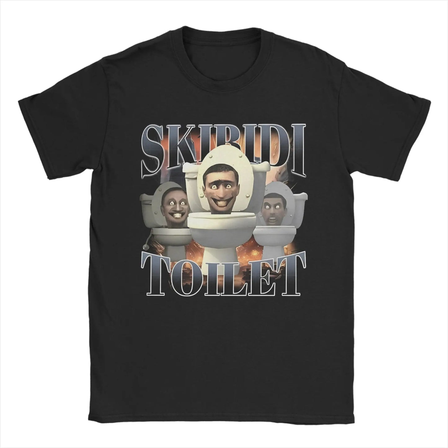 skibidi toilet funny t-shirt for kids