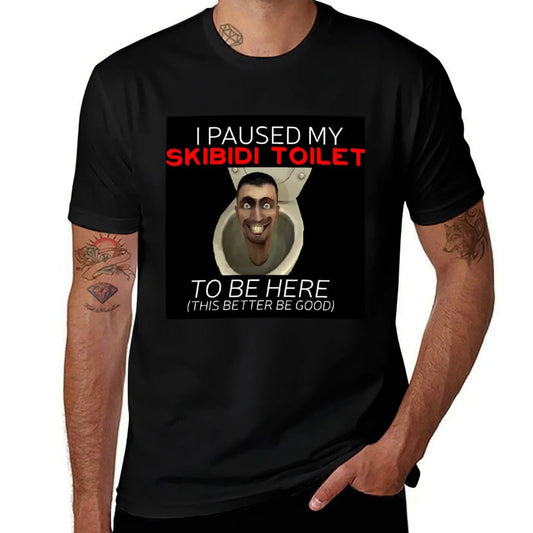 Skibidi Toilet Meme Graphic T-Shirt