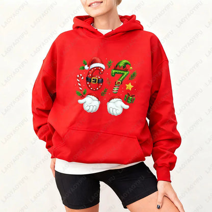 Funny Christmas Meme Hoodie for Kids