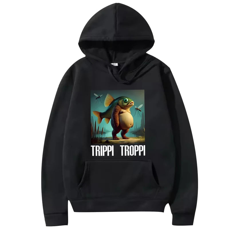 funny meme graphic hoodie for kids