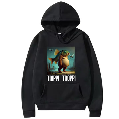 Funny Meme Graphic Hoodie for Kids
