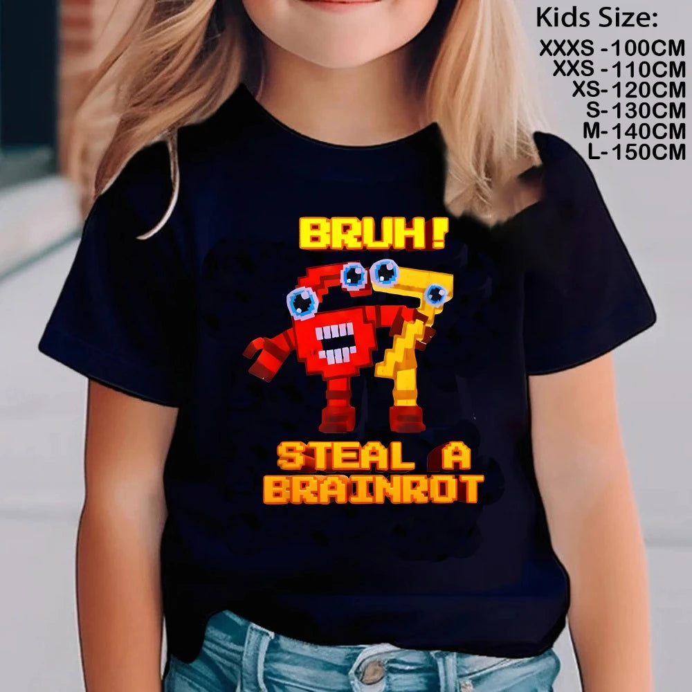funny gamer meme t-shirt for kids