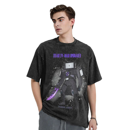 Titan TV Man Graphic T-Shirt for Kids