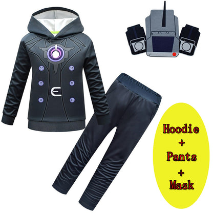 Skibidi Toilet Costume Set for Kids