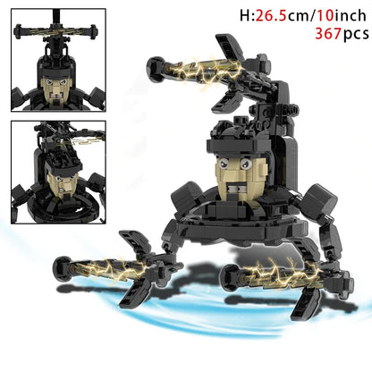 Skibidi Toilet Building Blocks Toy for Kids